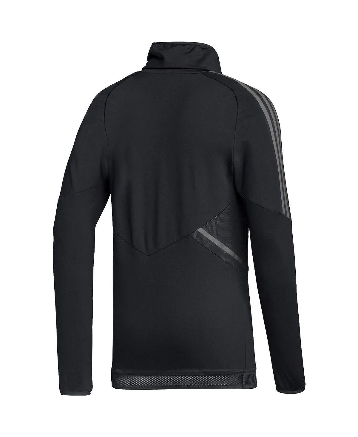 adidas Men's Black Portland Timbers COLDDY Raglan Padded Pullover