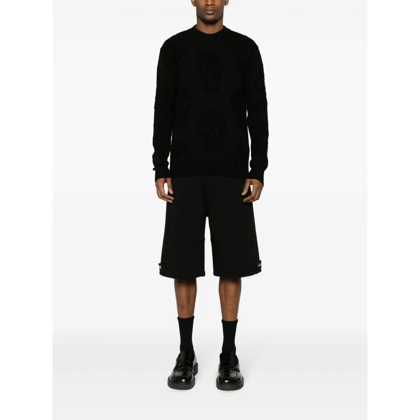 Alexander McQueen Sweaters Black