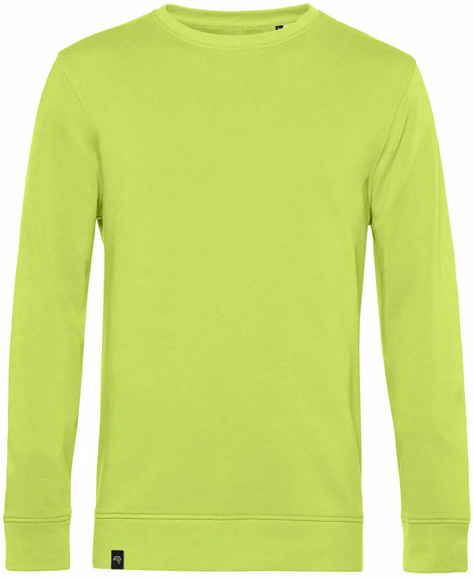 BAC U31B ― Weiches Unisex Bio-Baumwolle Sweatshirt - Lime Grün