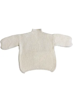 Chunky Fisherman Sweater - Off White