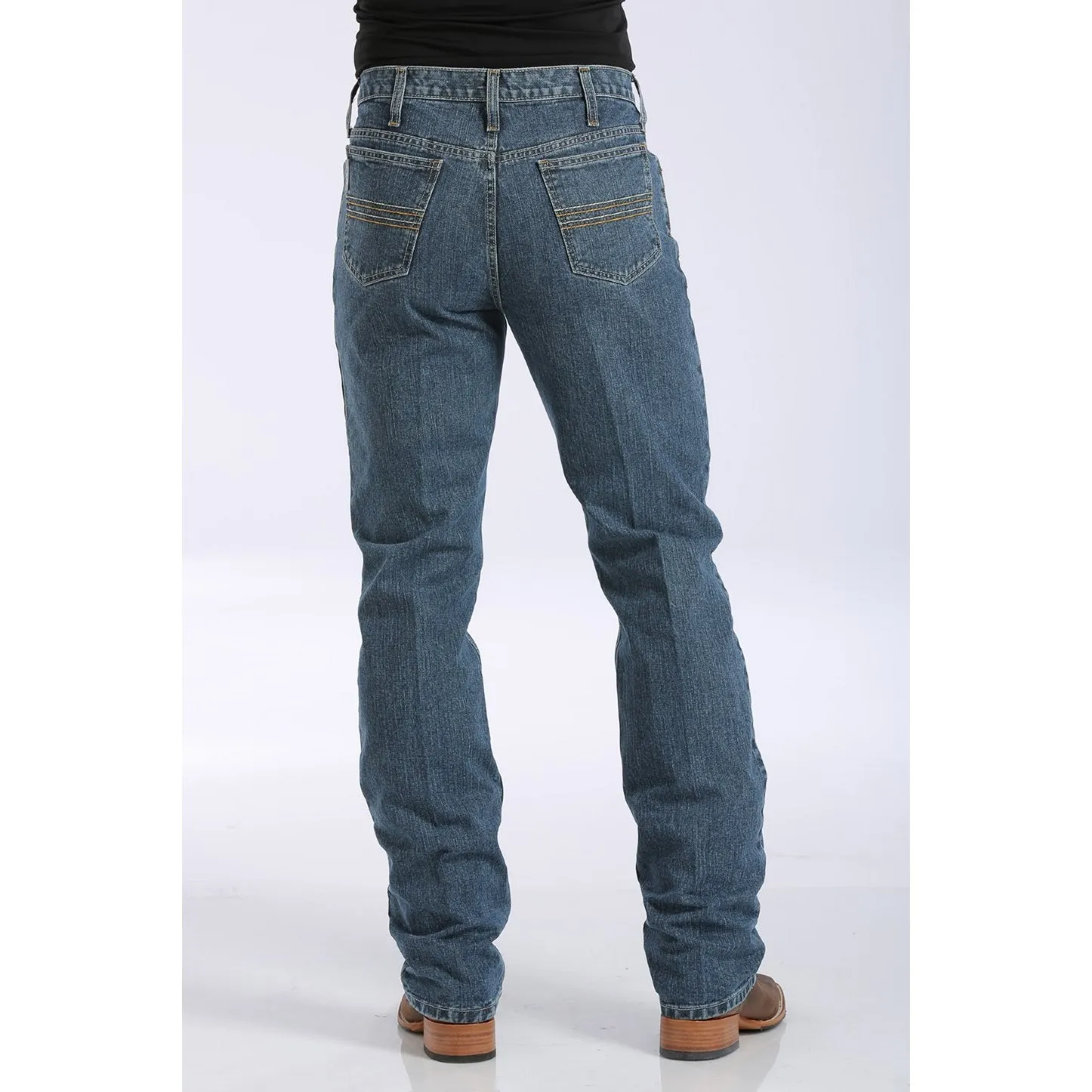 Cinch Slim Fit Silver Label Jean - Medium Stonewash