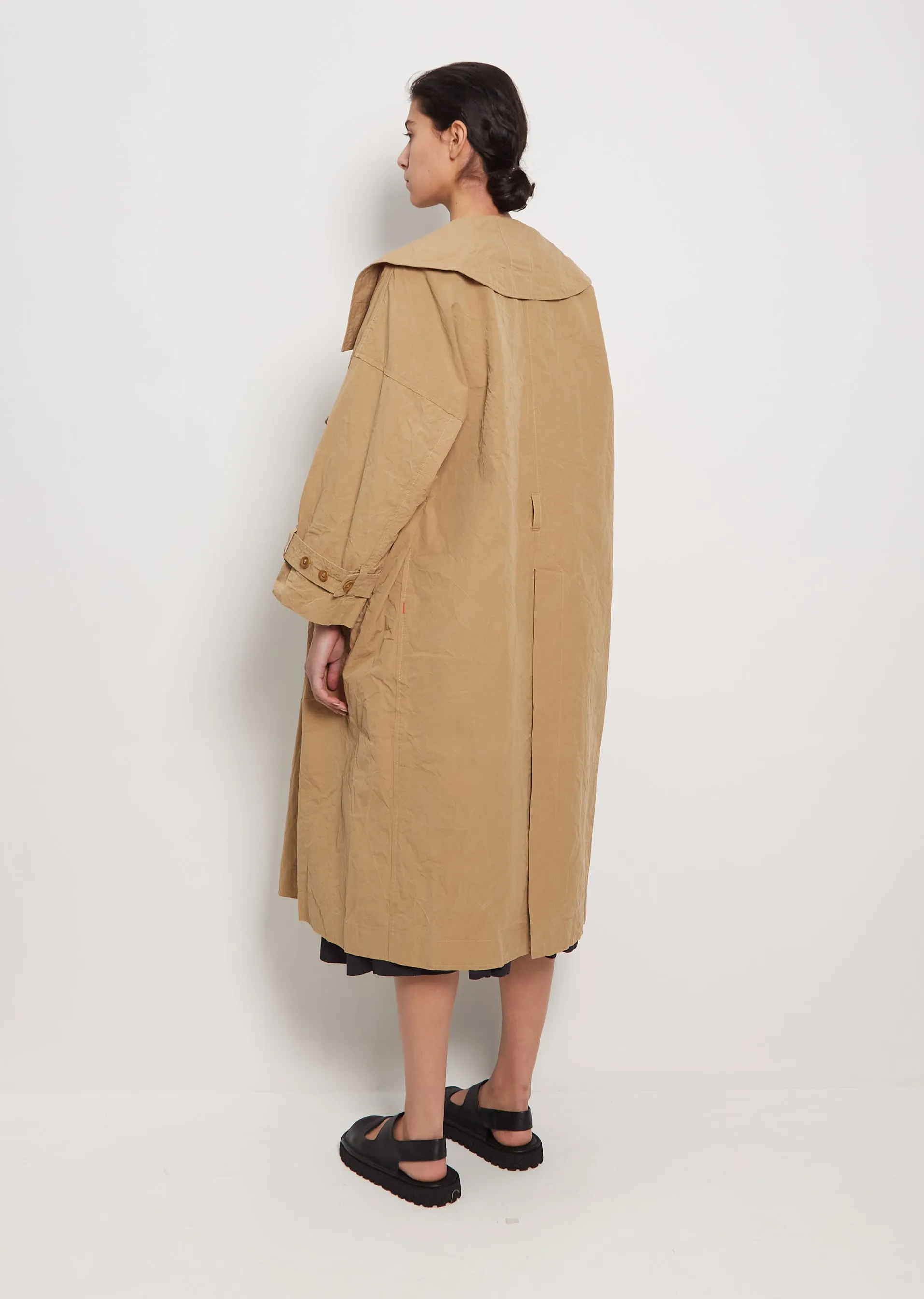 Cotton Card Cubica Coat