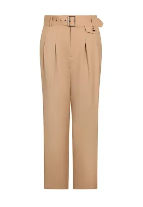 DARK BEIGE TROUSERS