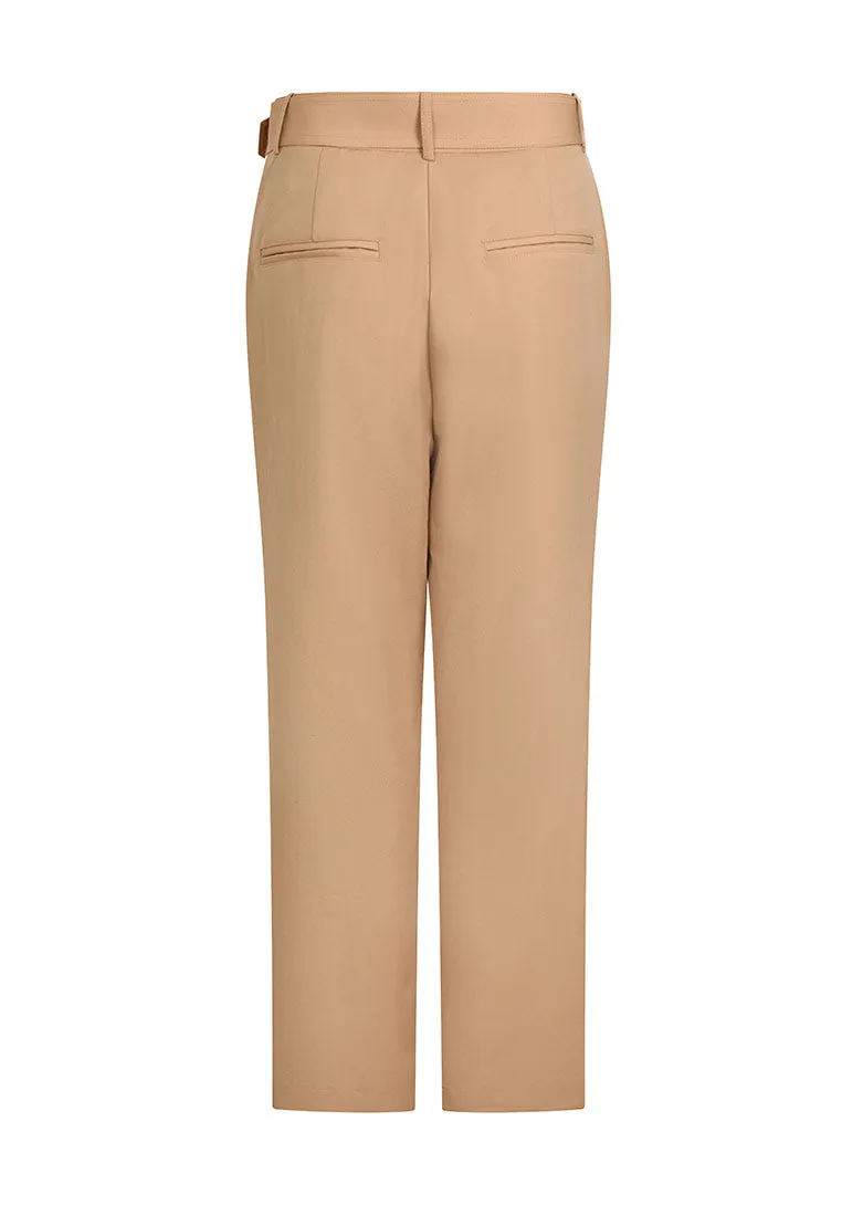 DARK BEIGE TROUSERS