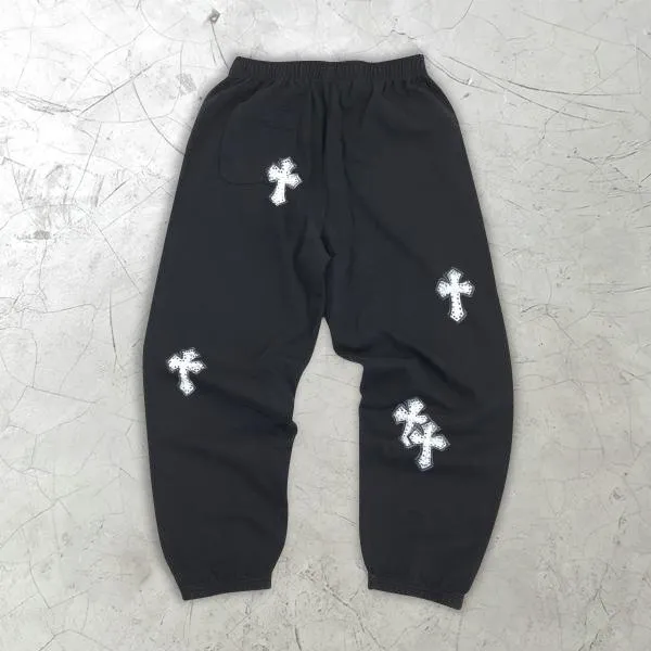 Fashion street cross casual trousers