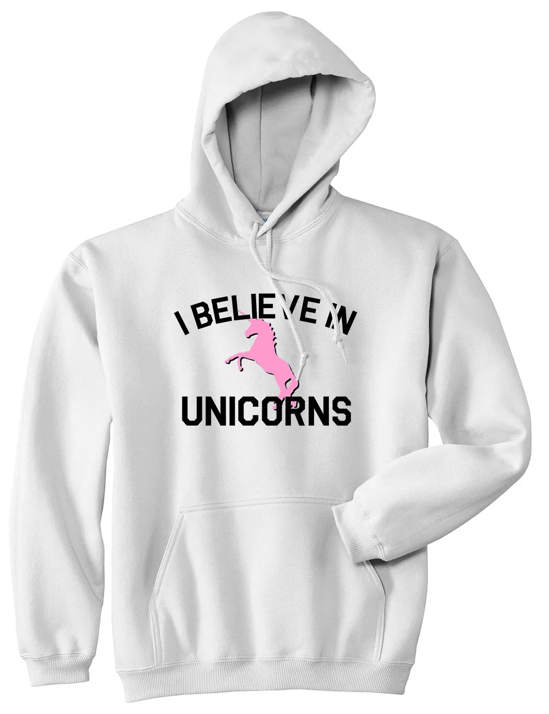 I Believe In Unicorns Mens Pullover Hoodie