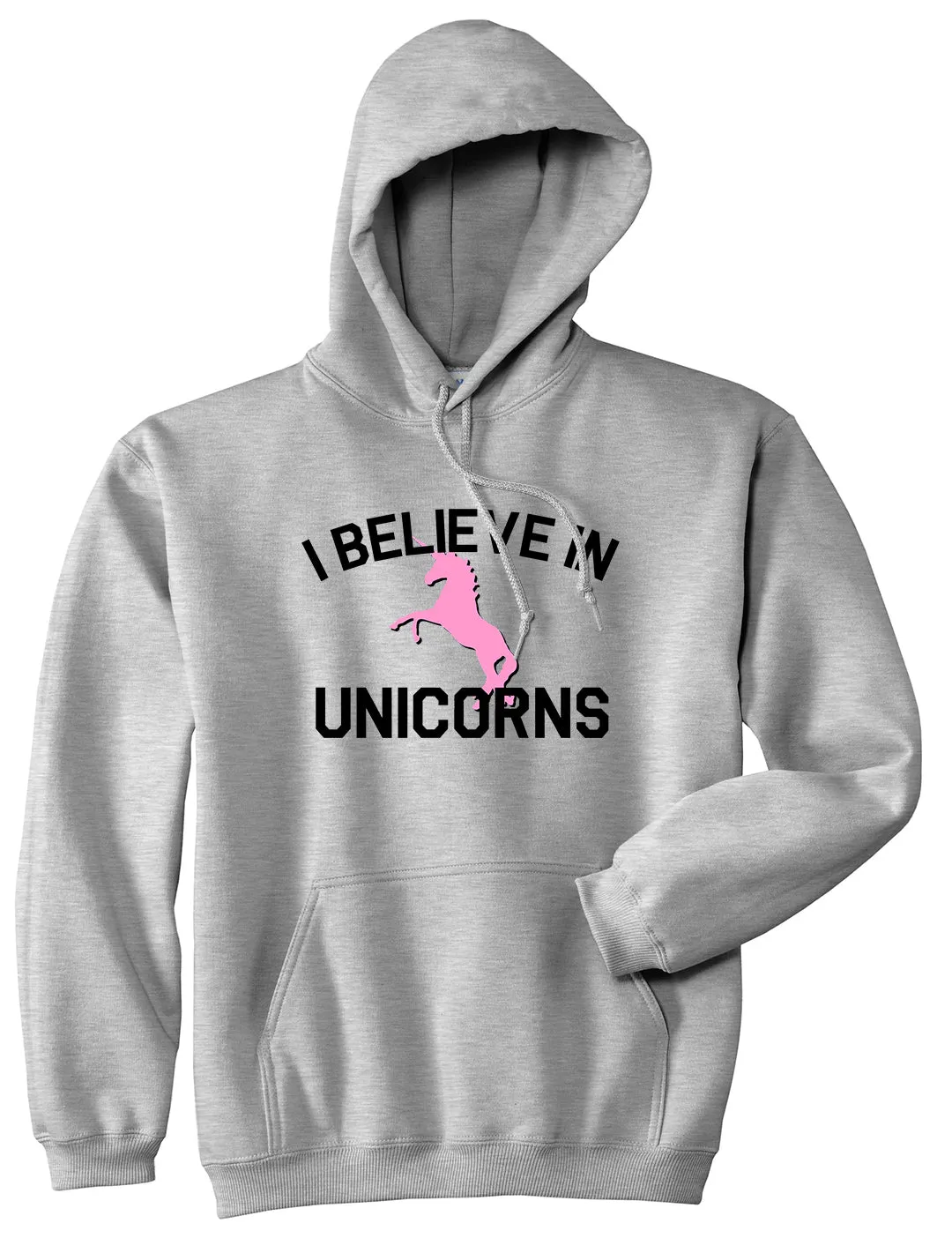 I Believe In Unicorns Mens Pullover Hoodie