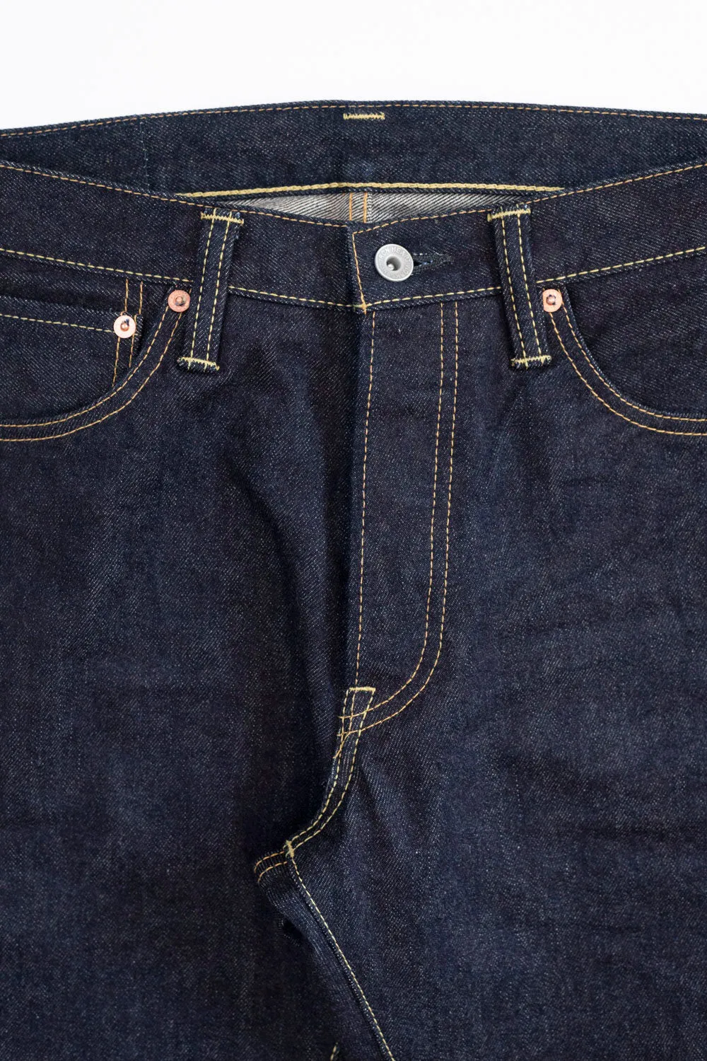 IH-634S-142 - 14oz Selvedge Denim Straight Cut Jeans - Indigo