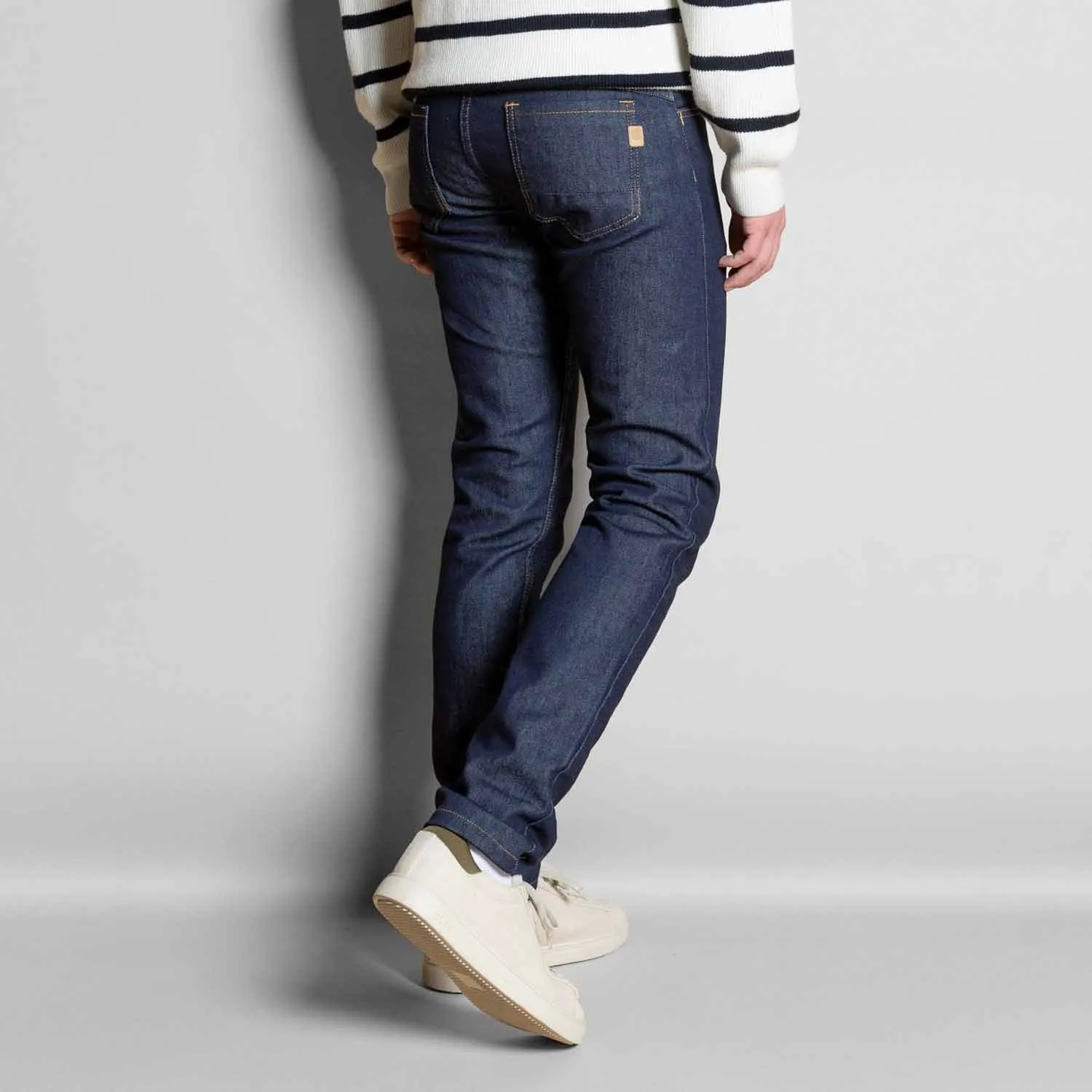 Jeans Paul confort bleu homme coupe demi-slim