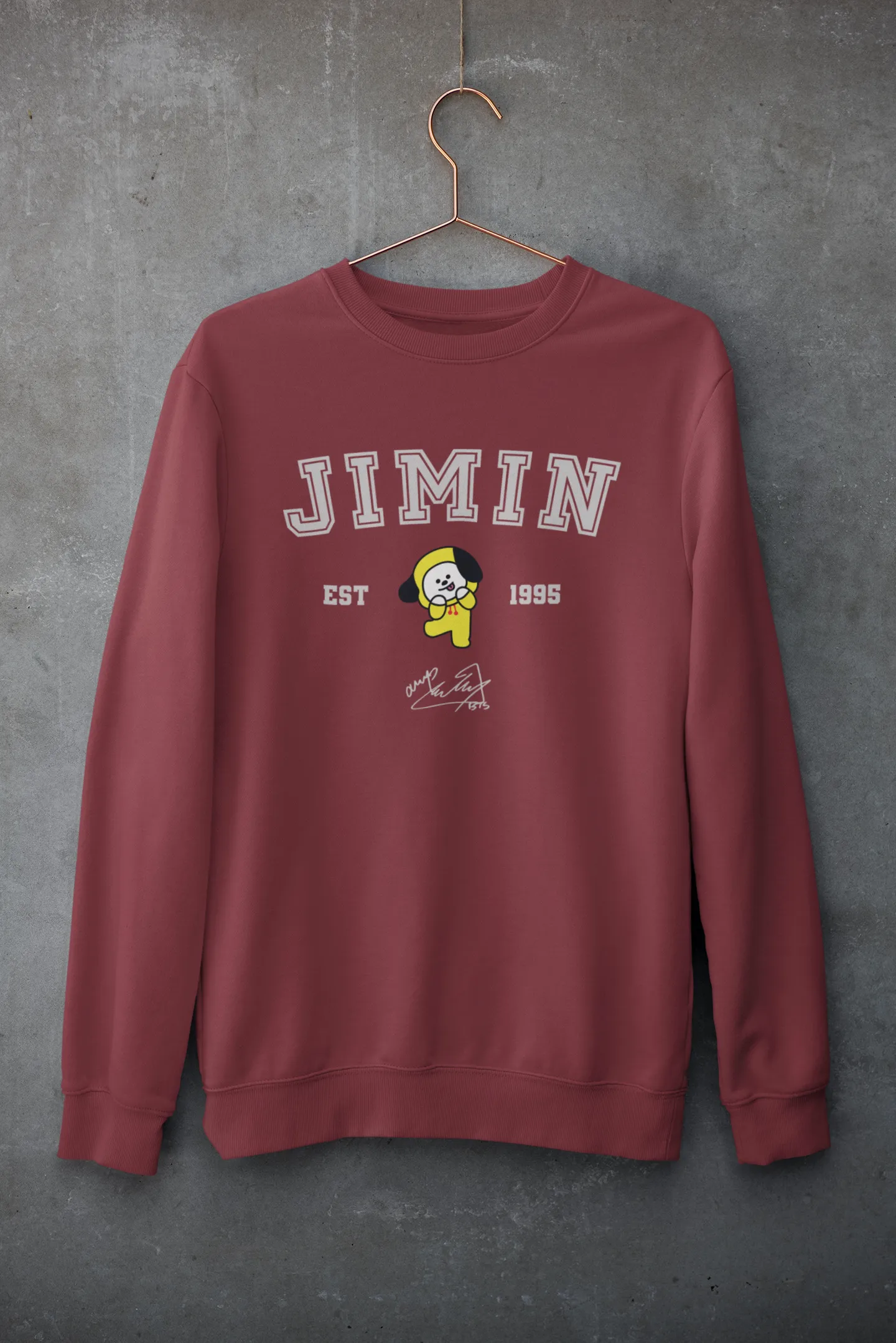 Jimin- Chimmy: BTS- Winter Sweatshirts