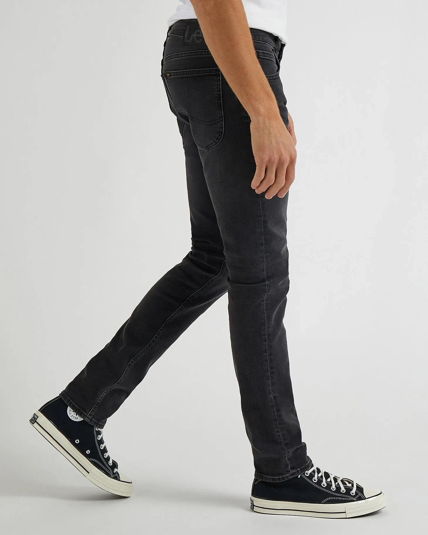 Lee Luke Slim Tapered Mens Jeans - Asphalt Rocker