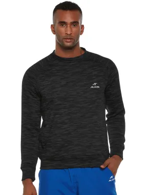 Men Solid Grey Sweatshirts