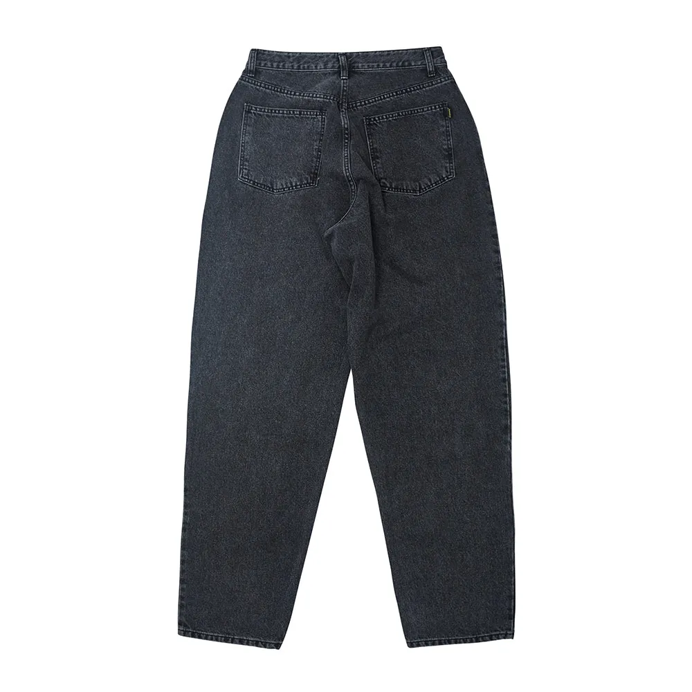 MID90 BAGGY DENIM PANTS BLACK