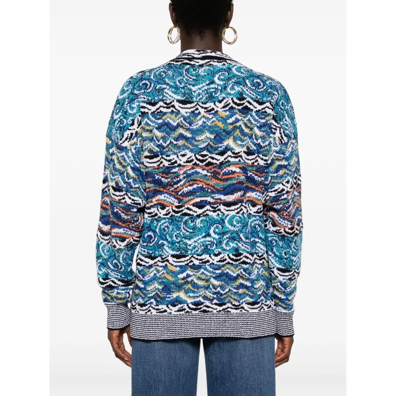 Missoni Sweaters Clear Blue