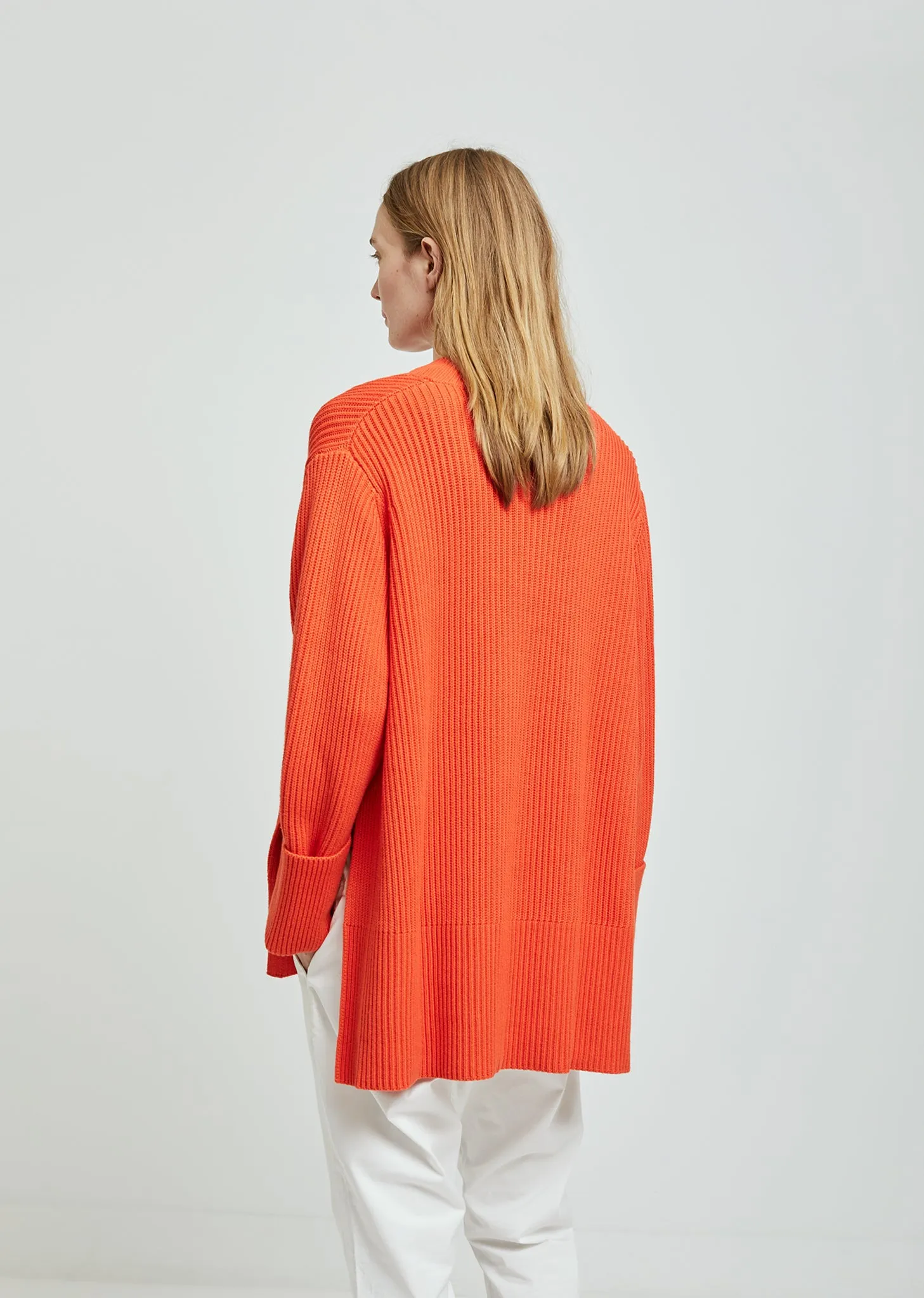 Moon Cotton Split Side Sweater