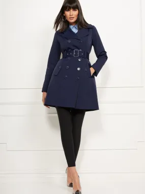 Piped Trench Coat - 7th Avenue