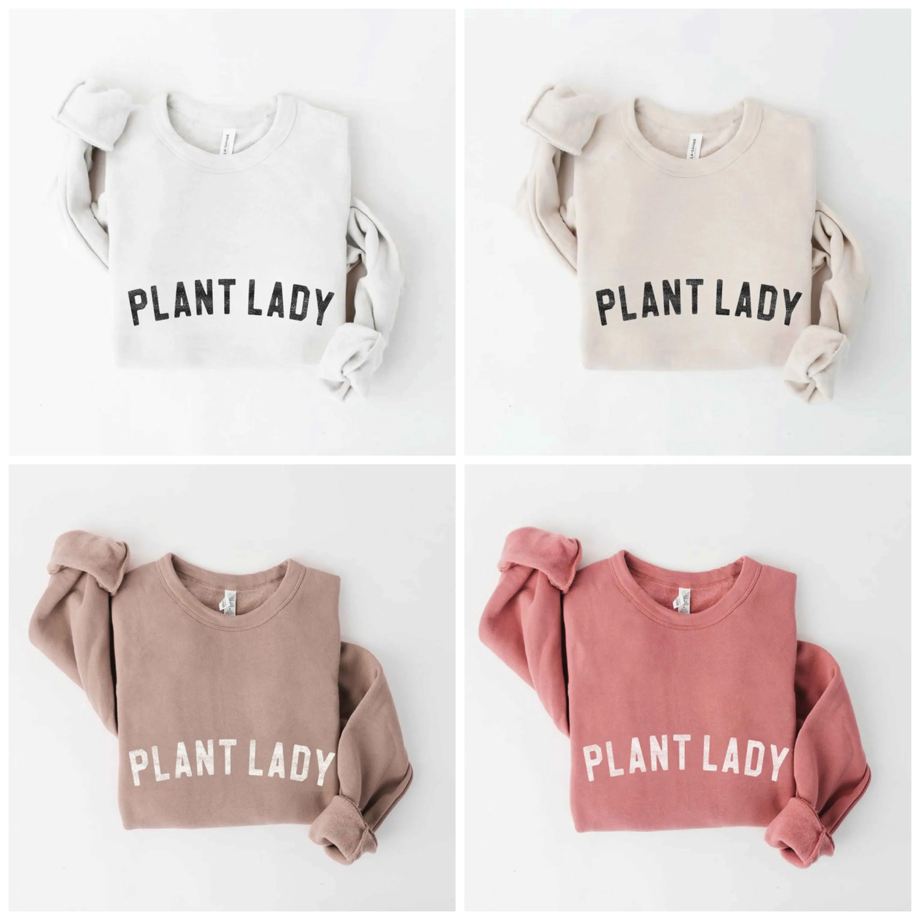 Plant Lady Unisex Crewneck Pullover Sweatshirt