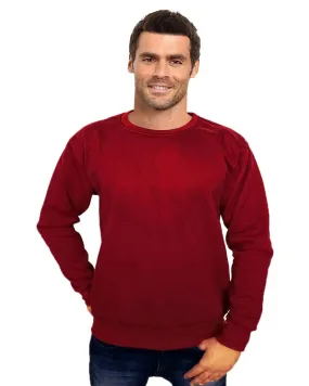 Prokick Men's Round Neck Sweatshirt - Maroon