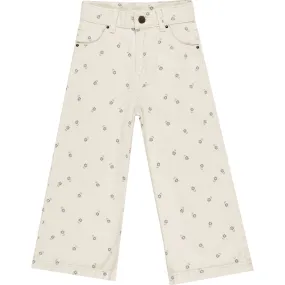 Rylee   Cru Straight Leg Pant - Blue Daisy