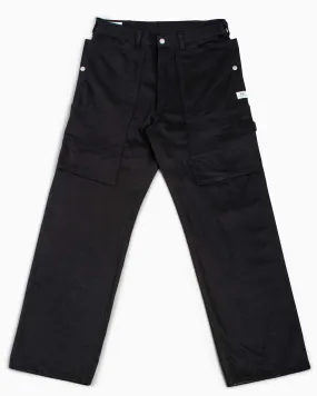 Sassafras Fall Leaf Tough Pants Work Satin Black