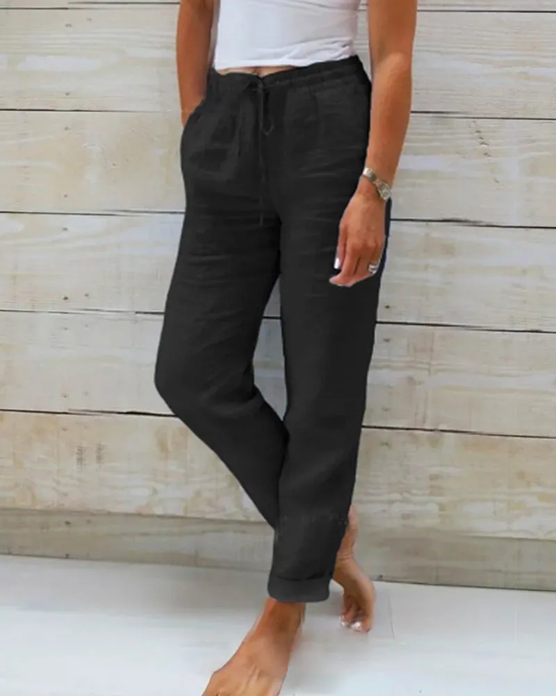 Selma | Elasticated Trousers