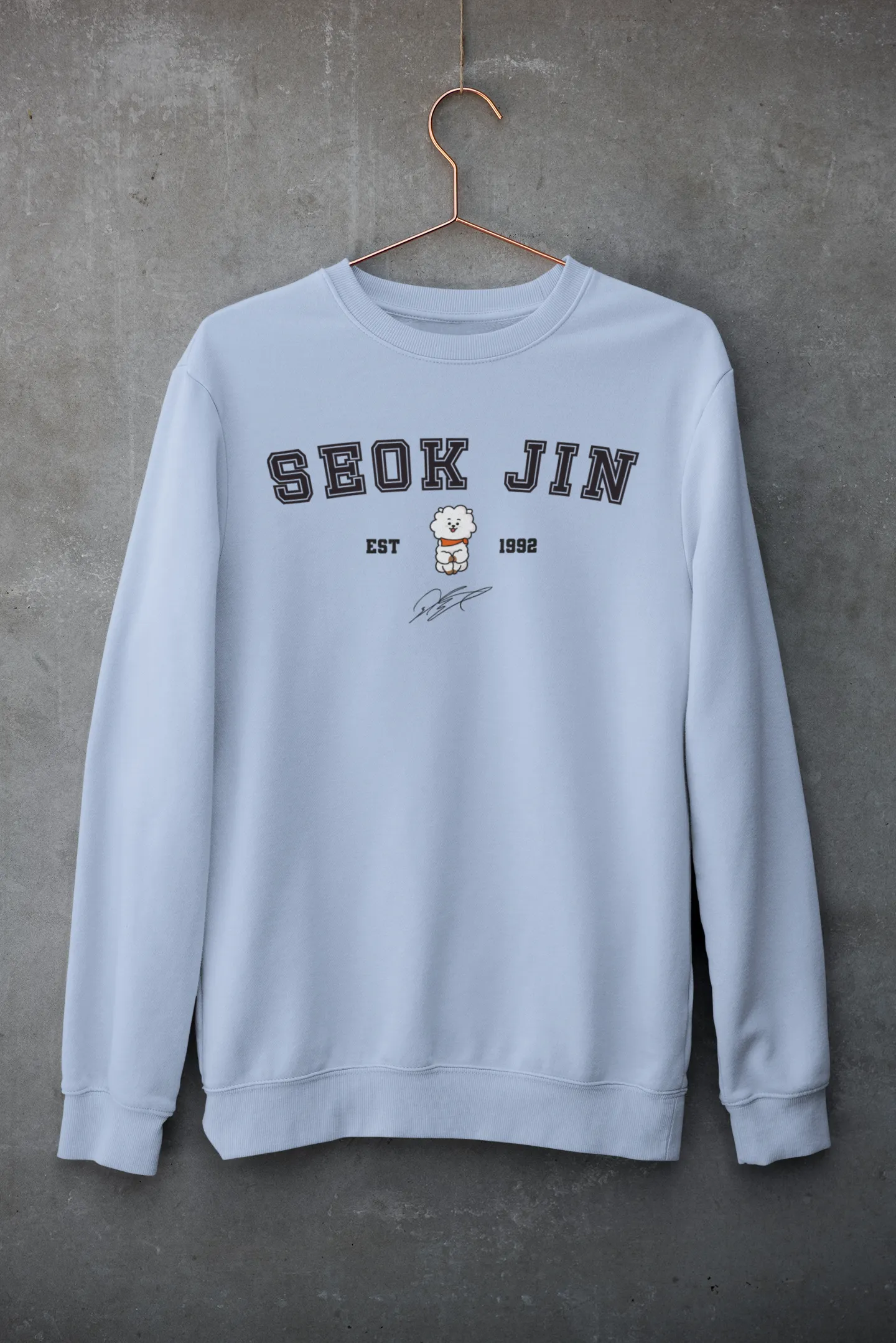 Seok Jin- RJ: BTS- Winter Sweatshirts