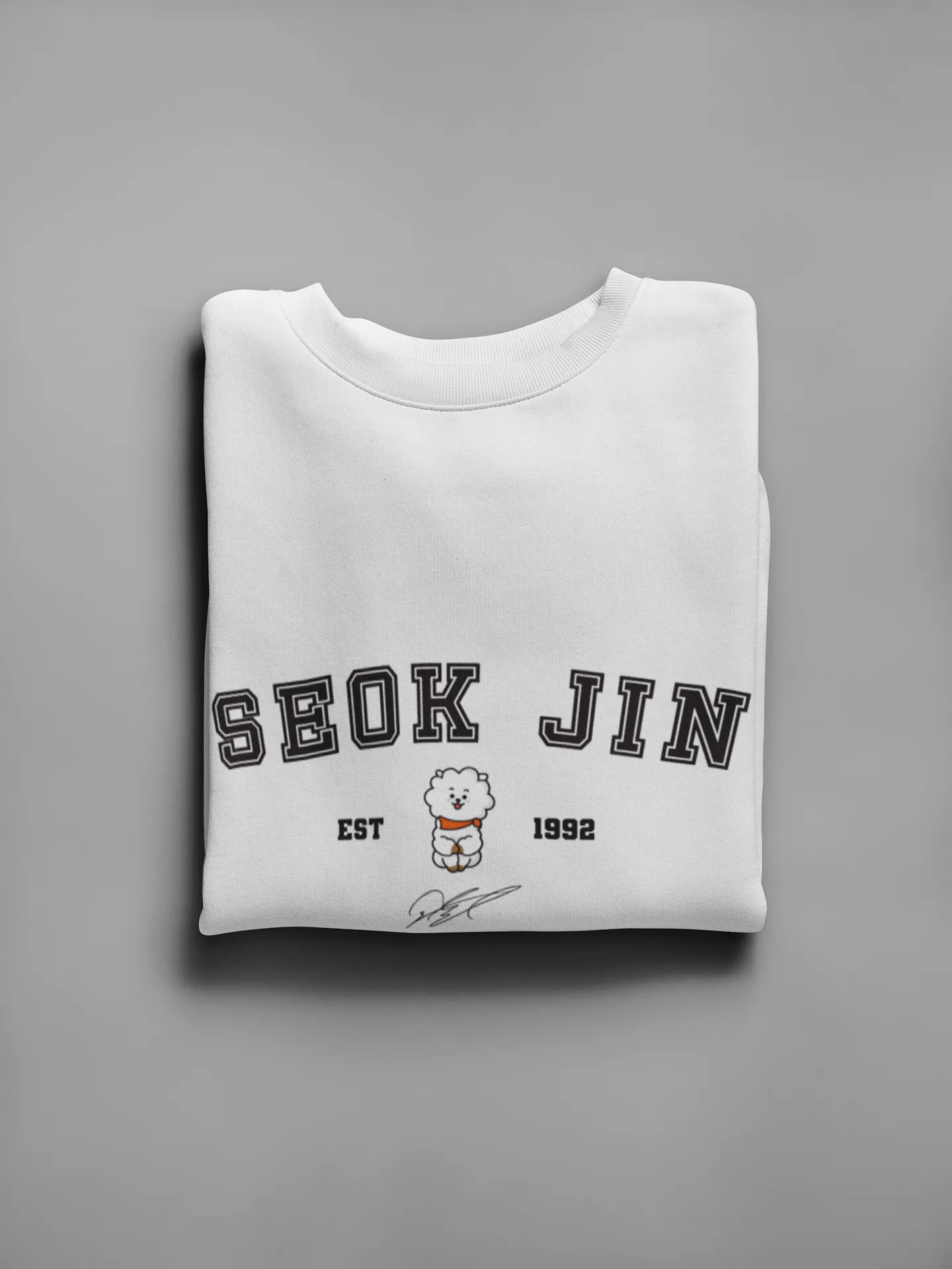 Seok Jin- RJ: BTS- Winter Sweatshirts