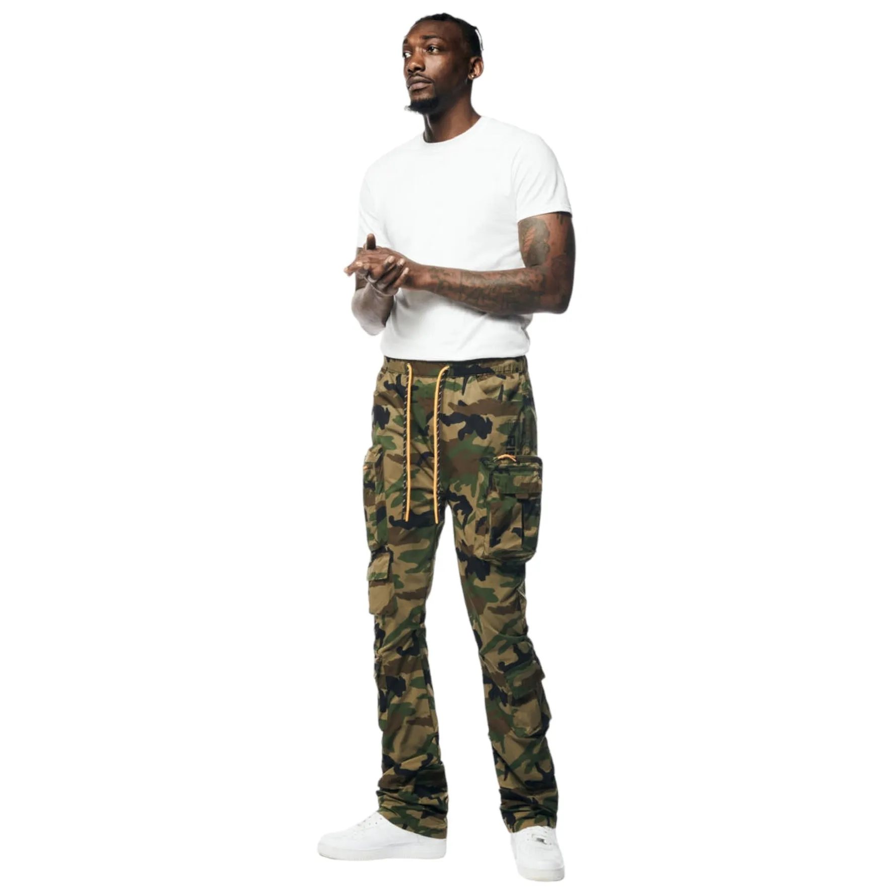 SMOKE RISE: Nylon Utility Pants WP23586