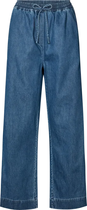 Thilde Denim Pant - Denim Blue