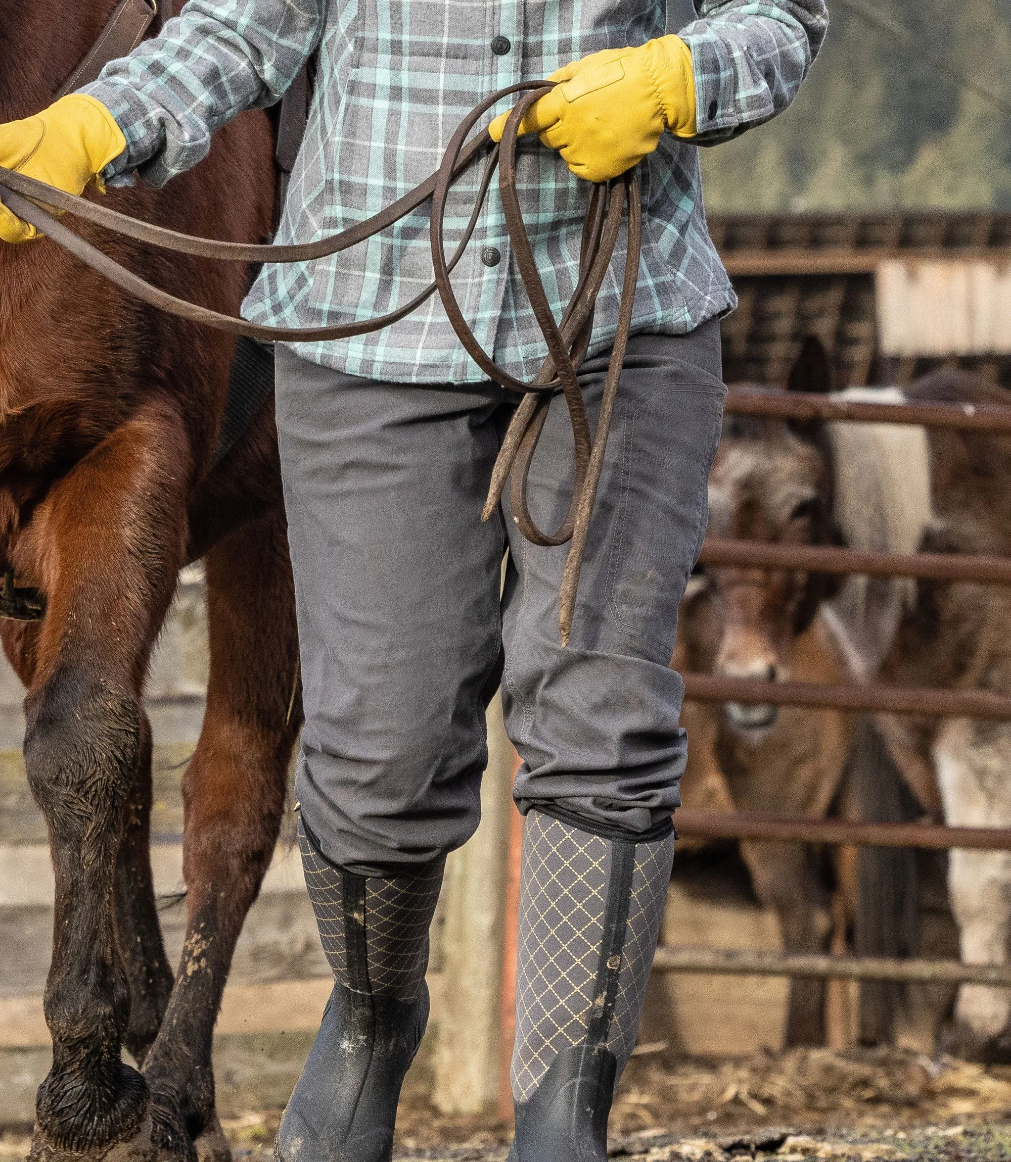 Women's Tug-Free Flannel Lined Utility Pant