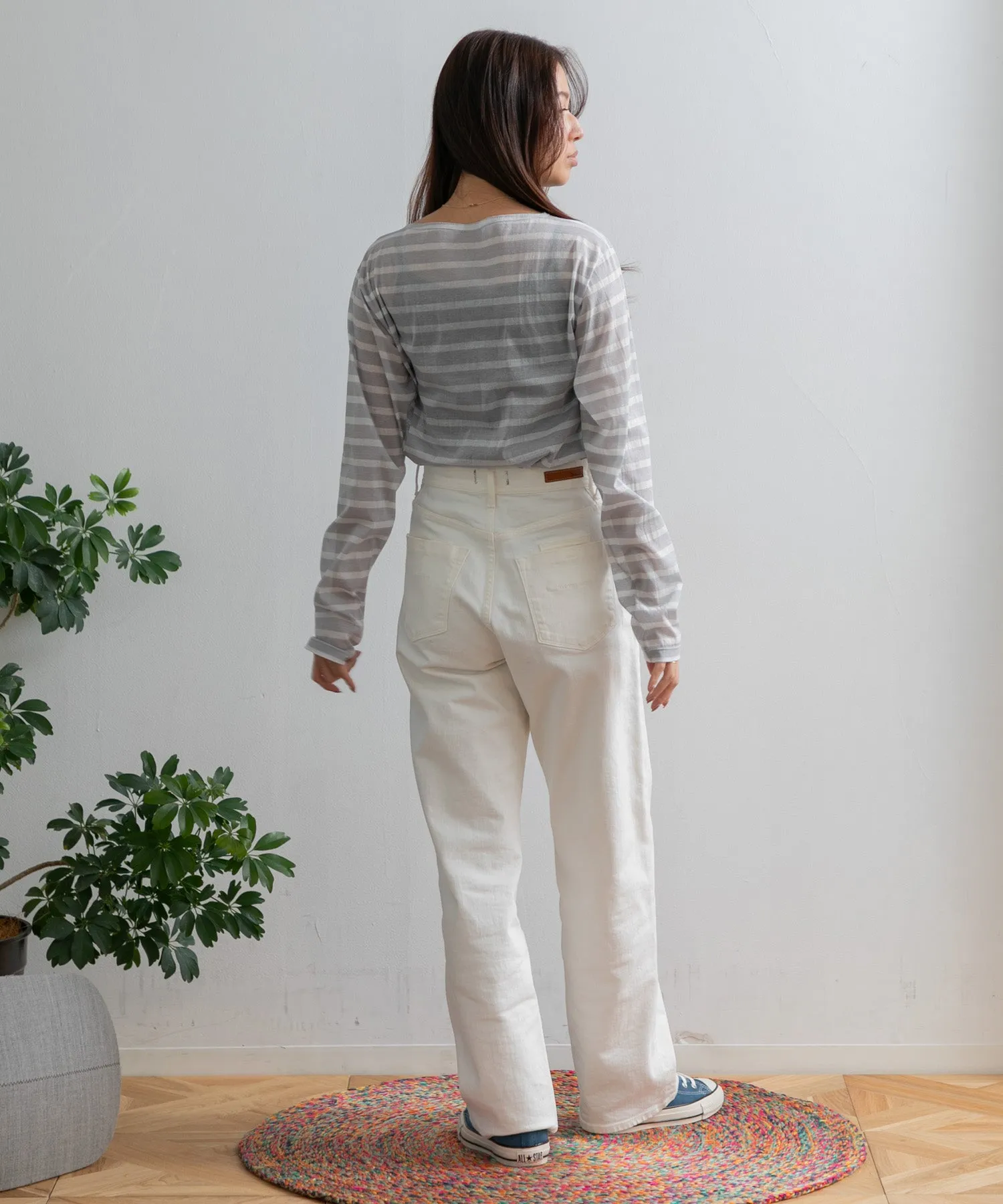 【WOMEN】YANUK ボーイズストレート LEA  WHS Spill Proof