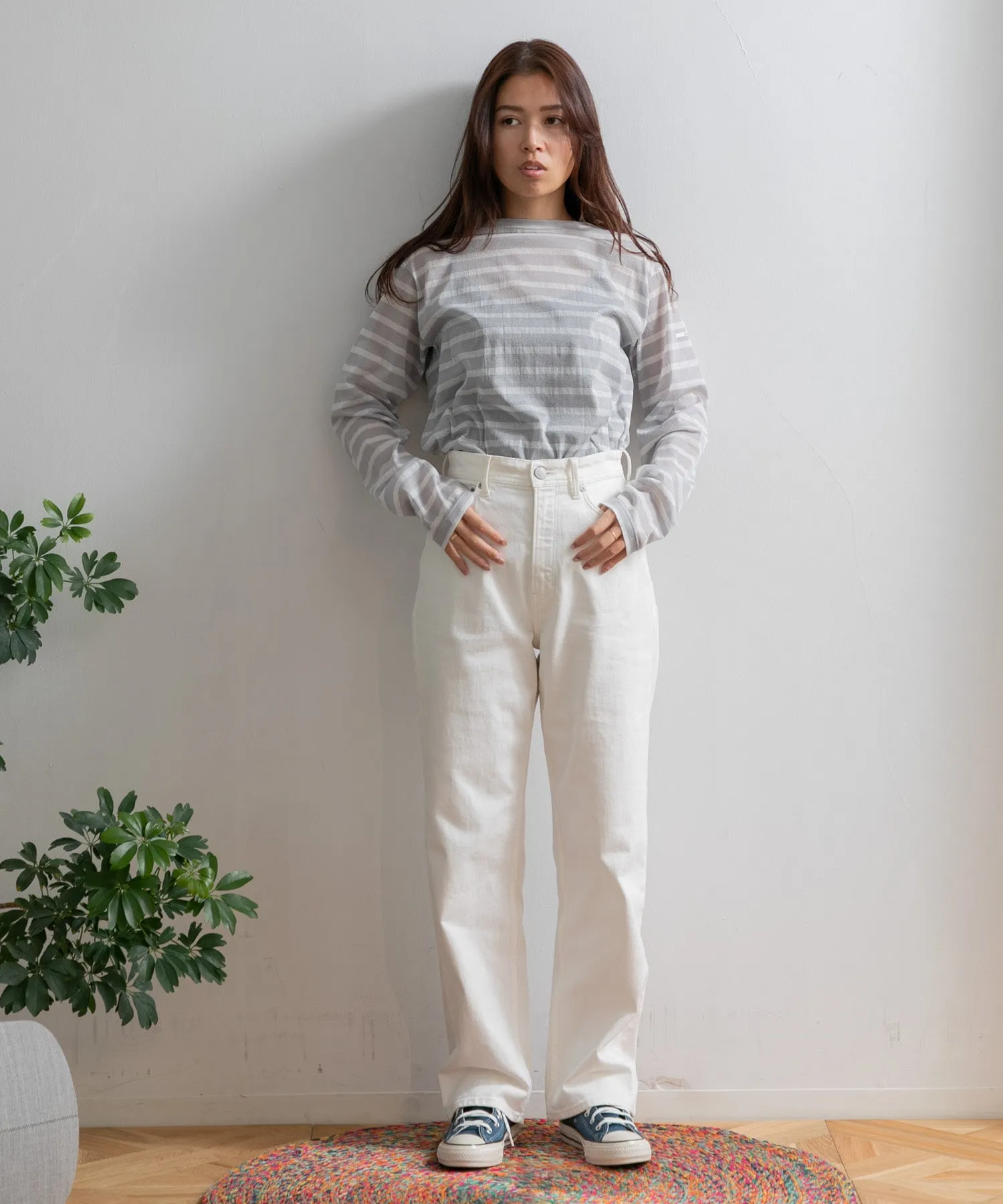 【WOMEN】YANUK ボーイズストレート LEA  WHS Spill Proof