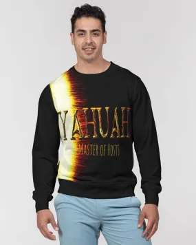 Yahuah-Master of Hosts 01-03 Men's Designer French Terry Sweatshirt