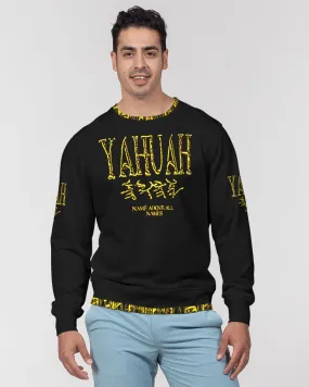 Yahuah-Name Above All Names 01-02 Men's Designer French Terry Sweatshirt